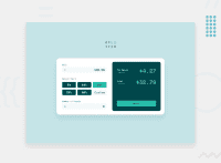 Desktop design screenshot for the Tip calculator app coding challenge